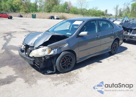 2006 Toyota Corolla S из США, поврежденный, VIN 2T1BR32E06C700043